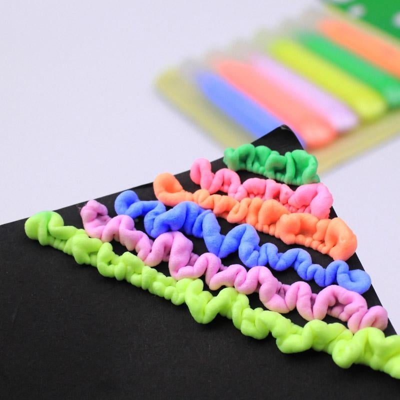 ✨ 3D Puffy Popcorn Art Pens 🎨 Heat‑Activated Raised DIY Craft Markers