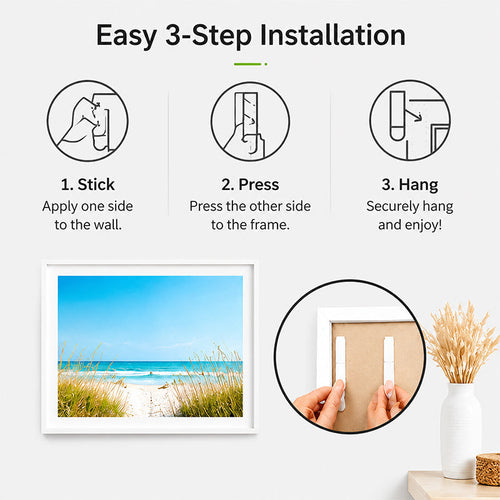 Damage-Free Hanging Strips Refill Pack🏡