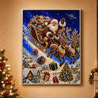 🌟 Festive Christmas Pearl Diamond Painting Craft Kit 🎨