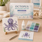 🌊Sea Glass Art Kit – Create Stunning Mosaic Masterpiece