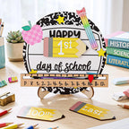 📚Reusable Back-to-School Milestone Board – Kids' Growth Photo Prop