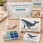 🌊Sea Glass Art Kit – Create Stunning Mosaic Masterpiece