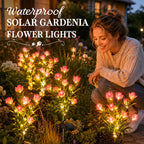 ⏳LAST DAY SPECIAL PRICE: ￡9.99!!🌸Solar Gardenia Flower Lights