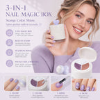 💅 3-in-1 Magic Box Solid Nail Gel