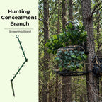 Jagd-Tarnstand mit Astverblendung
