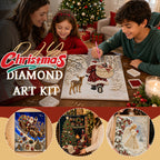 🌟 Festive Christmas Pearl Diamond Painting Craft Kit 🎨