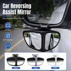 🚗 360° Blind Spot Wide-Angle Rearview Mirror