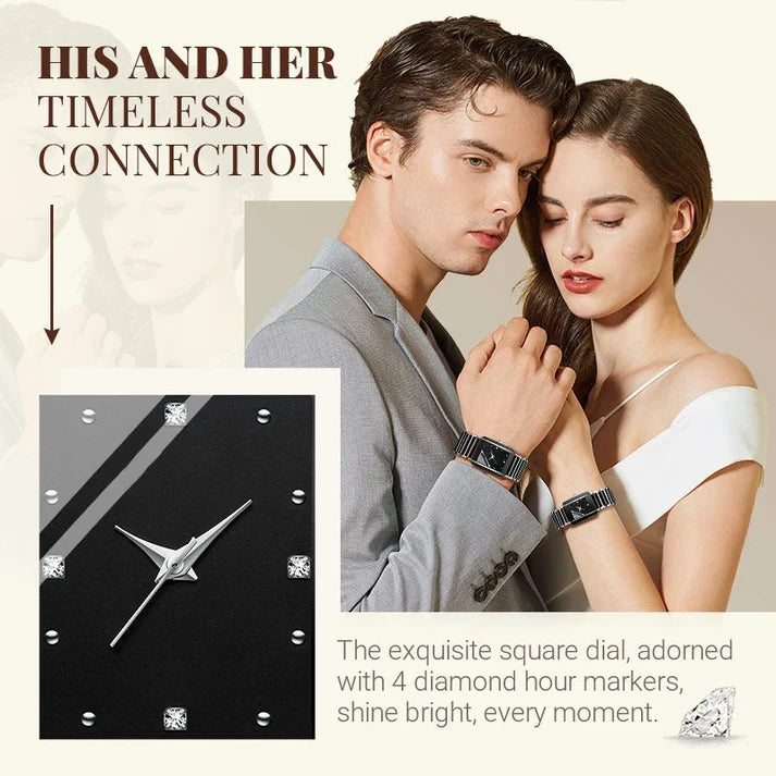 ⌚ Elegant Ceramic Band Watch — 3ATM Water Resistant, Quartz, Gift Box Included