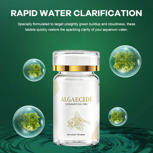 Algae Removal Water Purifier Tablets for Green & Moss Cleaning 💧🌿✨