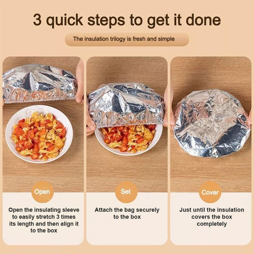 Disposable Aluminum Foil Film Insulation Cover♻🏡