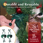 🎄 Christmas decoration tape for stair railings – hang wreaths with ease, without leaving any marks