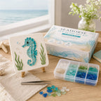 🌊Sea Glass Art Kit – Create Stunning Mosaic Masterpiece