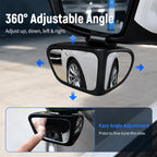 🚗 360° Blind Spot Wide-Angle Rearview Mirror