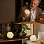 🧭 Brass Multi‑Ring Compass Ornament – Smooth Rotating Vintage Desktop Decor