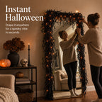 🎃 Gruselig-schick: Halloween-Dekorationsset für den Kamin 👻