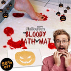 🎁Early Halloween Promotion🎃-Halloween Bloody Color Changing Bath Mat