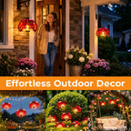 🐞Ladybug Solar Garden Hanging Light