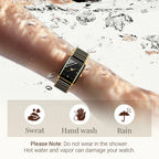 ⌚ Elegant Ceramic Band Watch — 3ATM Water Resistant, Quartz, Gift Box Included