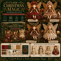 🧚 Handmade Christmas Fairy DIY Sewing Kit, 4Pcs Xmas Ornament Craft Gift