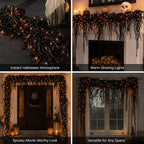 🎃 Gruselig-schick: Halloween-Dekorationsset für den Kamin 👻