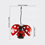 🐞Ladybug Solar Garden Hanging Light