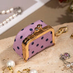 Mini Polka Dot Jewelry Box🎀