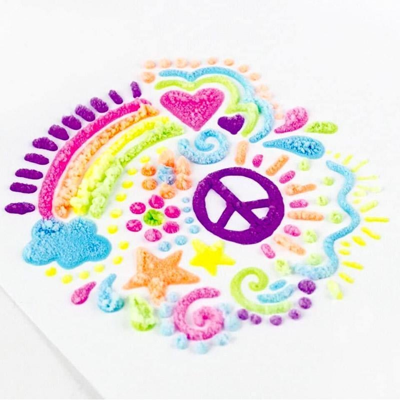 ✨ 3D Puffy Popcorn Art Pens 🎨 Heat‑Activated Raised DIY Craft Markers