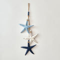 🏠🌊Mediterranean Decorative Starfish & Fish Hanging Ornaments for Home, Cafe & Restaurant - Ocean Style Crafts