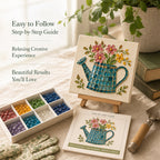 🎨Watering Can Mosaic Art Kit