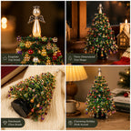 🎄✨Handmade Elegant Beaded Mini Christmas Tree | Collectible Premium Holiday Decor Kit
