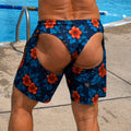 🌴 Novelty Printed Funny Swim Beach Shorts, Eye‑Catching Party Vacation Swim Trunks