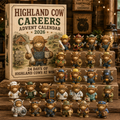 🐮 Highland Cow Careers Advent Calendar 2026 – 24 Days of Country Charm 🎁🤎
