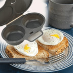 🍳Microwave Egg Poacher with Lid & Handle