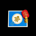 🐢💰2026 Golden Turtle Charm – Bites onto Luck Never Lets Go