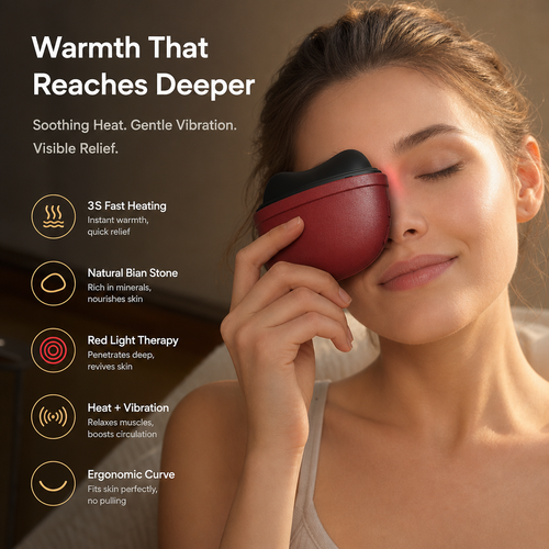 Electric Gua Sha Massager Facial Lifting & Rechargeable Massage Tool ✨💆‍♀️