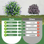 🌸Artificial potted trees with ground stakes
