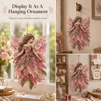 🧚‍♀️🌸 Premium DIY Kit ‘Fairy Patchwork’ | High-quality layered fabric with floral wings – DIY handmade fantasy wall decor ✨