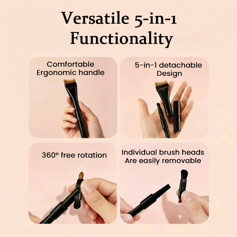 ✨5-in-1 Makeup Brush Set