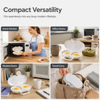 🍳Microwave Egg Poacher with Lid & Handle