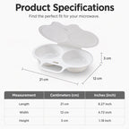 🍳Microwave Egg Poacher with Lid & Handle